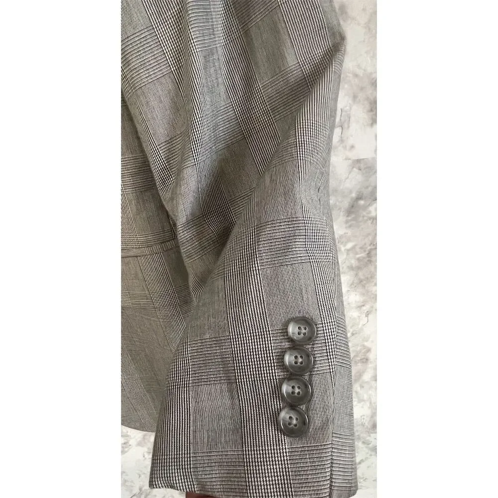 Jos. A. Bank Men's Gray Plaid Blazer Size‎ 36 Short